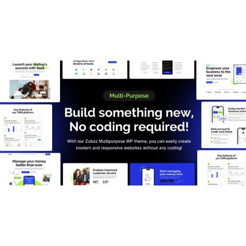 Zubaz – SaaS & Startup WordPress Theme
