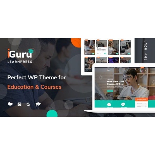 iGuru – Education & Courses WordPress Theme