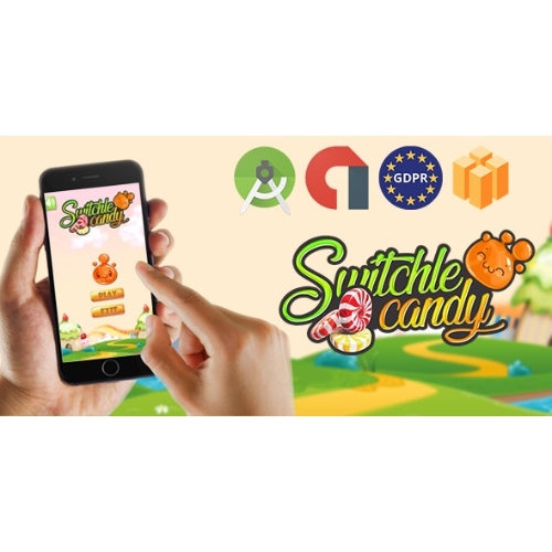 switchle candy – Admob Banner & Interstitial (Android Studio Project +GDPR )