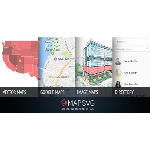 MapSVG – All Kinds of Maps and Store Locator for WordPress